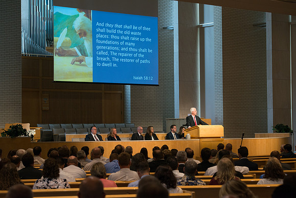 BYU-Idaho All Employee Meeting with special guest Elder Matthew L. Carpenter, General Authority Seventy. - Sept 2019