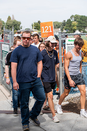 BYUI students return to campus for the Fall 2021 semester. New Freshman participate in Get Connected with their I-Groups on move-in day.