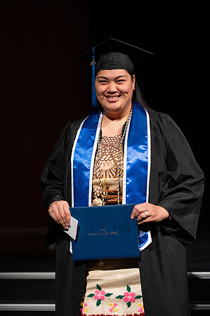 Graduates during convocation for the College of Business and Communication.