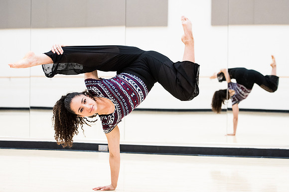 Michela is a Senior Dance performance major who specializes in modern and hip hop style dancing.