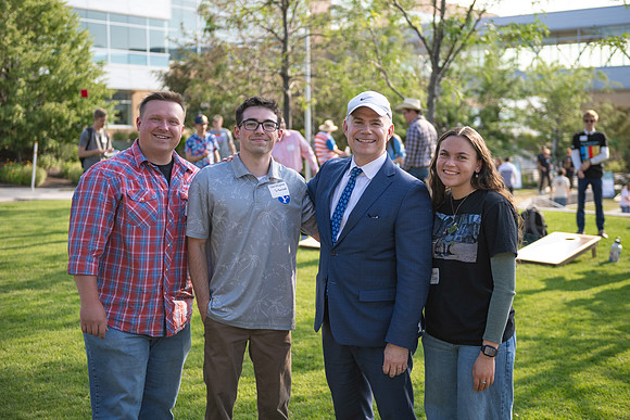 Marketing Department annual Corn Hole BBQ - June 2025