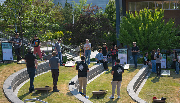 Marketing Department annual Corn Hole BBQ - June 2025