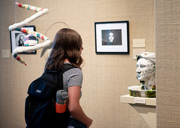 Student art show.