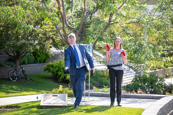 Marketing Department annual Corn Hole BBQ - June 2025