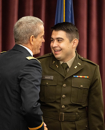BYU-Idaho's, Reserve Officers' Training Corps Commissioning ceremonies.