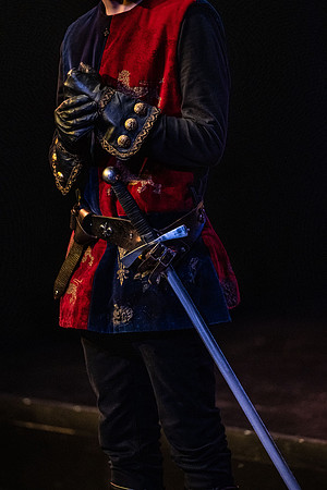 BYU-Idaho theatre department dress rehearsal of Shakespeare's Henry V.