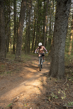 Media Creation Team mountain biking.