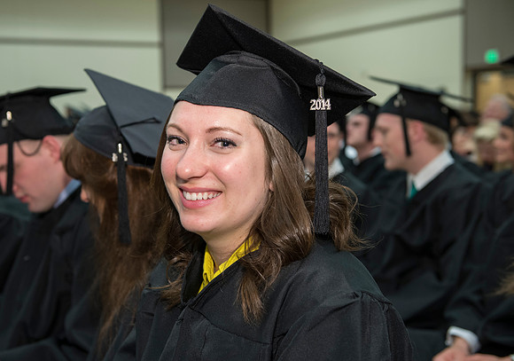 College of Language and Letters Convocation in the Manwaring Center Ballroom.