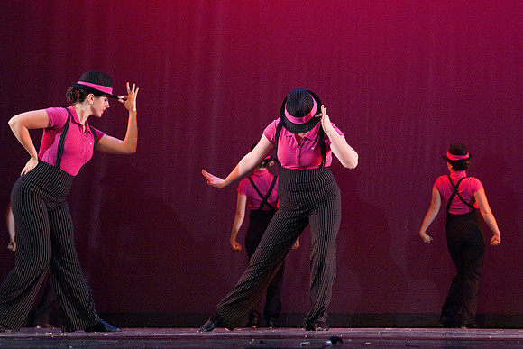 Students perform in dress rehearsal of Extravadance dance performance- Jul 2010