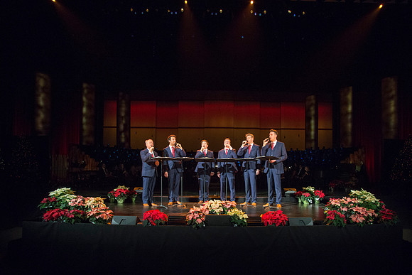 BYU-Idaho Choirs and Orchestra perform at A BYU-Idaho Christmas Concert featuring The King Singers.
