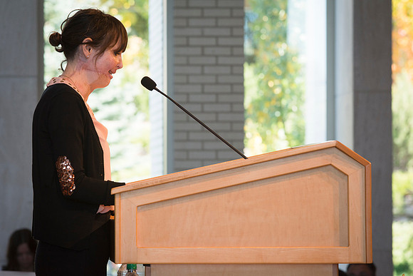 Stephanie Neilson speaks on “Hope, Triumph, and Everyday Joy” at BYU-Idaho.