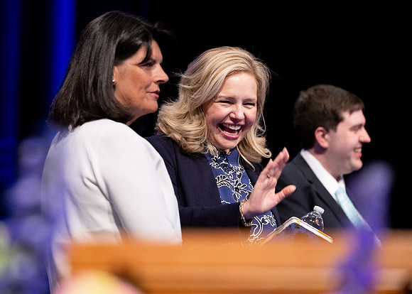 Elder and sister Bangerter speak at Devotional at BYU-Idaho