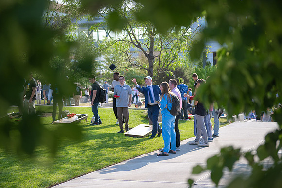 Marketing Department annual Corn Hole BBQ - June 2025