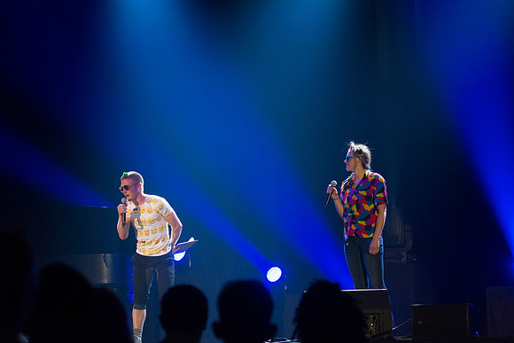 Get Connected puts on talent show for new students.