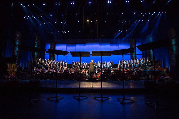 BYU-Idaho Choirs and Orchestra perform at A BYU-Idaho Christmas Concert featuring The King Singers.