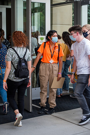 BYUI students return to campus for the Fall 2021 semester. New Freshman participate in Get Connected with their I-Groups on move-in day.