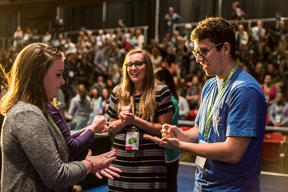 BYU-Idaho students gather together to learn how to discover their passion, tell their story and network effectively.