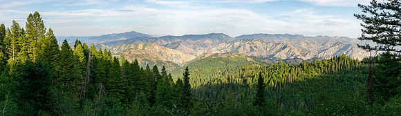 Various landscapes in central Idaho along a well known bikepacking route.