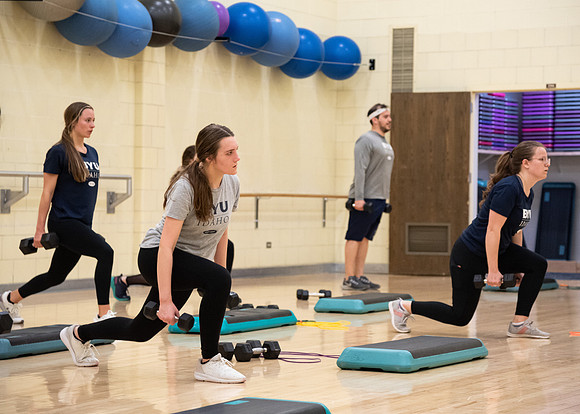 Photos from Darren Chngh's fitness class.