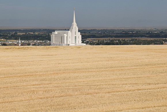 Aerial photos of Idaho agriculture