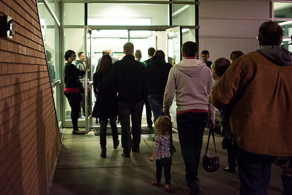 Students were uplifted by the Christmas Spirit as they travelled throughout campus buildings to view powerful presentations that illustrate the life of our Savior.
