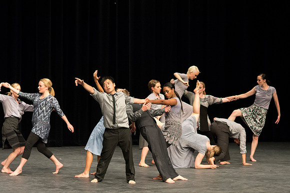 Dance performance in Green River Wyoming.