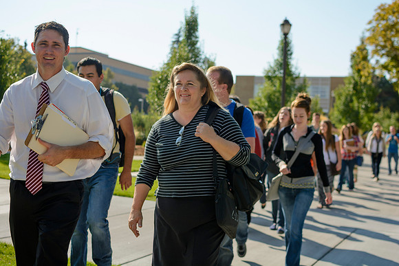 First day of school, Fall Semester, September 2014