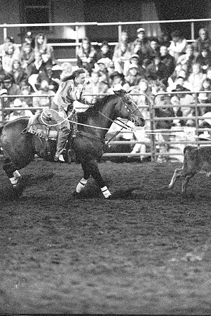 The main event was calf roping