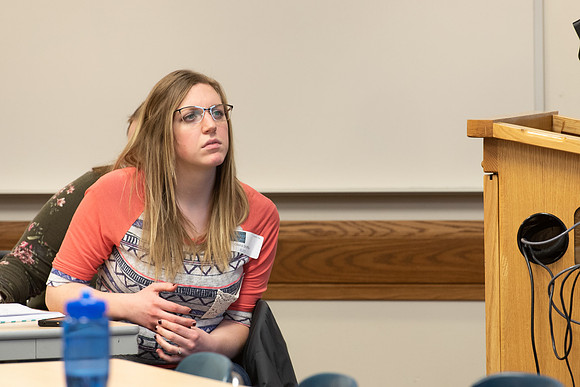 Students in the Education Deparment learn how to effectively use technology in their classrooms during a Teacher Education Technology Conference.