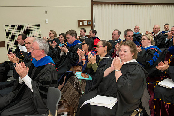College of Language and Letters Convocation in the Manwaring Center Ballroom.