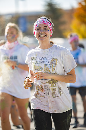 BYUI Color Run During Spirit Week