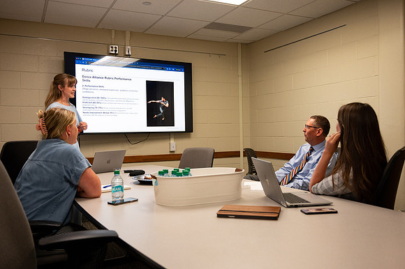 Progressing Teacher Showcase in the MC