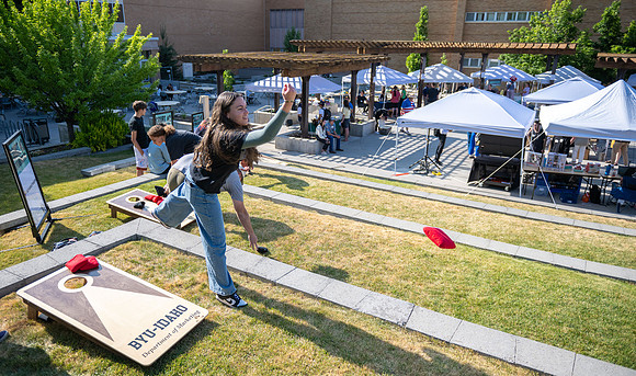 Marketing Department annual Corn Hole BBQ - June 2025