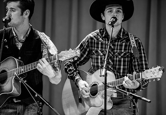 This bluegrass band perform the songs they've been learning all semester in their Bluegrass class.