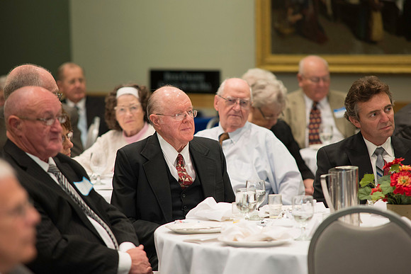Nov, 9 2014, Ed and Arlene Williams were honored at Emeritus Breakfast.