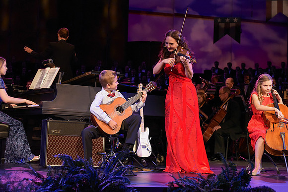 Patriots & Pioneers 2017.  BYU-Idaho Choirs and Orchestra combine with guest artist to celebrate America.