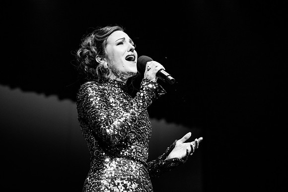 Christmas show with Laura Osnes at the I-Center