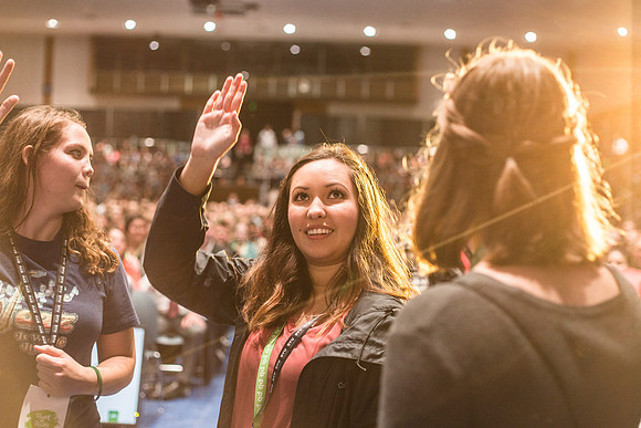 BYU-Idaho students gather together to learn how to discover their passion, tell their story and network effectively.