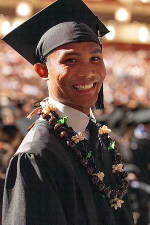 Graduates during convocation for the College of Agriculture and Life Sciences.