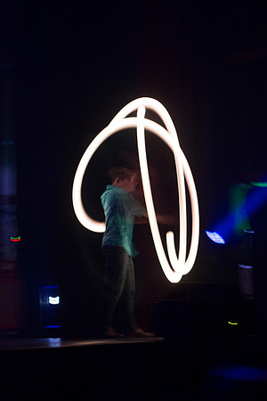 Get Connected puts on talent show for new students.