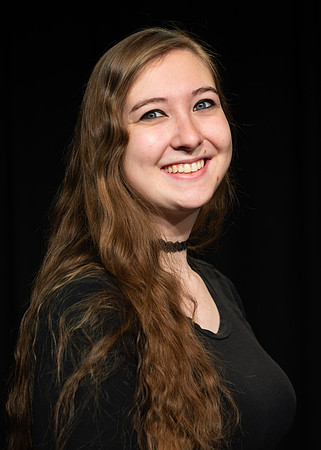 Students from the theater deparment graduation in the Spring Semester.