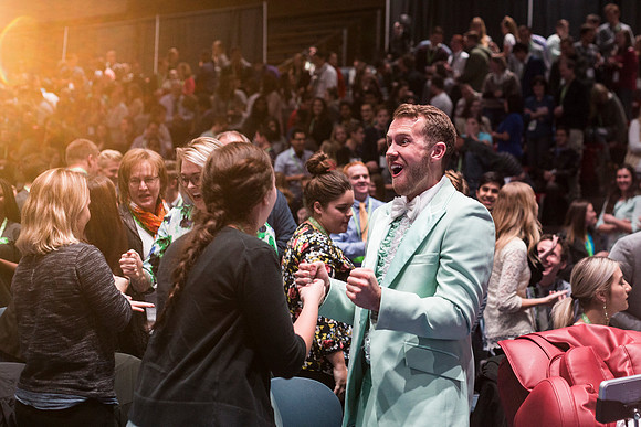 BYU-Idaho students gather together to learn how to discover their passion, tell their story and network effectively.