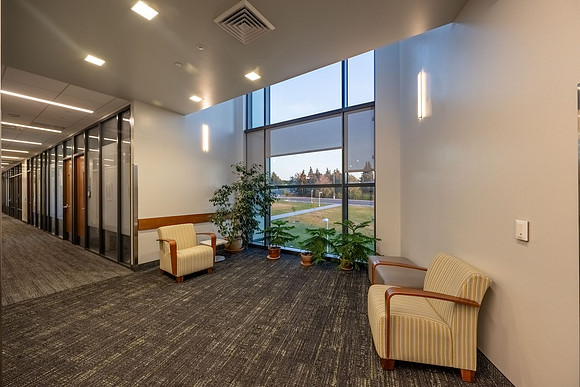 Science & Technology Center interior and exterior.