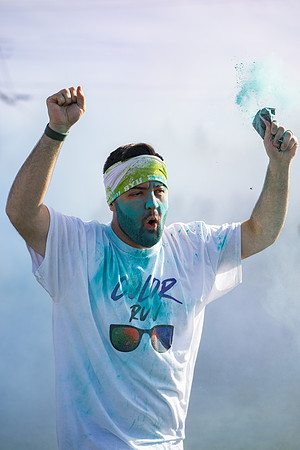 BYUI Color Run During Spirit Week