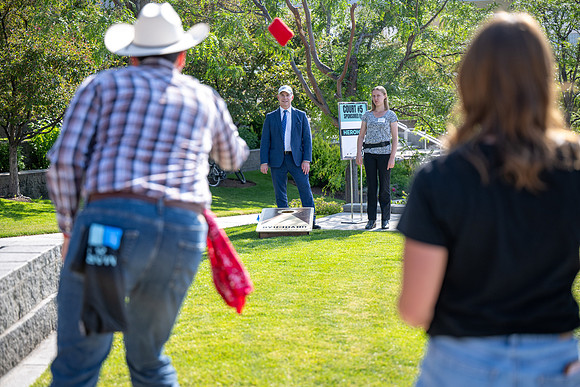 Marketing Department annual Corn Hole BBQ - June 2025