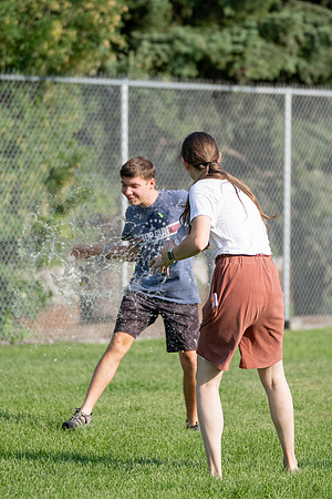 Special needs water activity at the Upper Fields