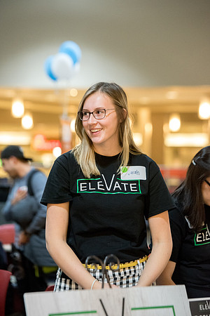 This Social Change Team Competition event is sponsored by the Interdisciplinary Studies council. ELEVATE is a campus wide competition where teams of 5 students (from 3 different colleges) will create