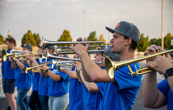 Marching Band Practice - July 2025