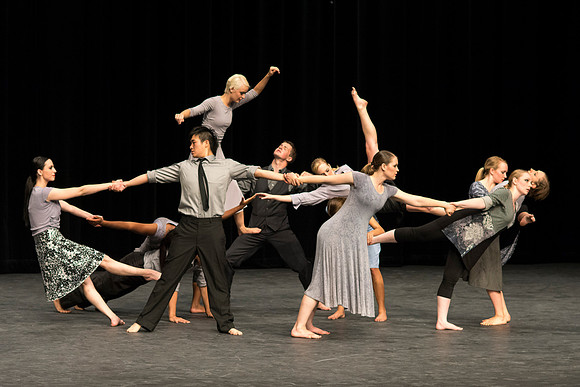 Dance performance in Green River Wyoming.