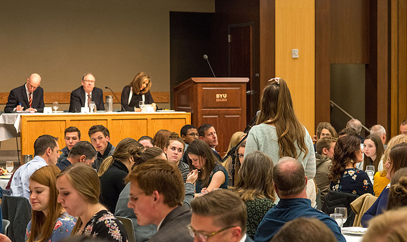 BYU-Idaho Devotional Luncheon with Elder Vern P. Stanfill, General Authority, Seventy.